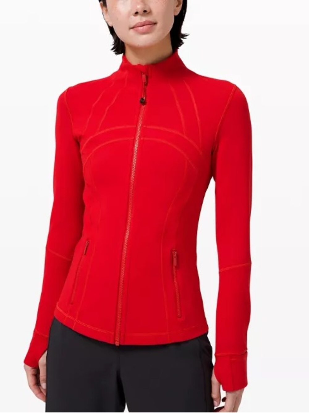 Lululemon Define Jacket Dark Red Athletic